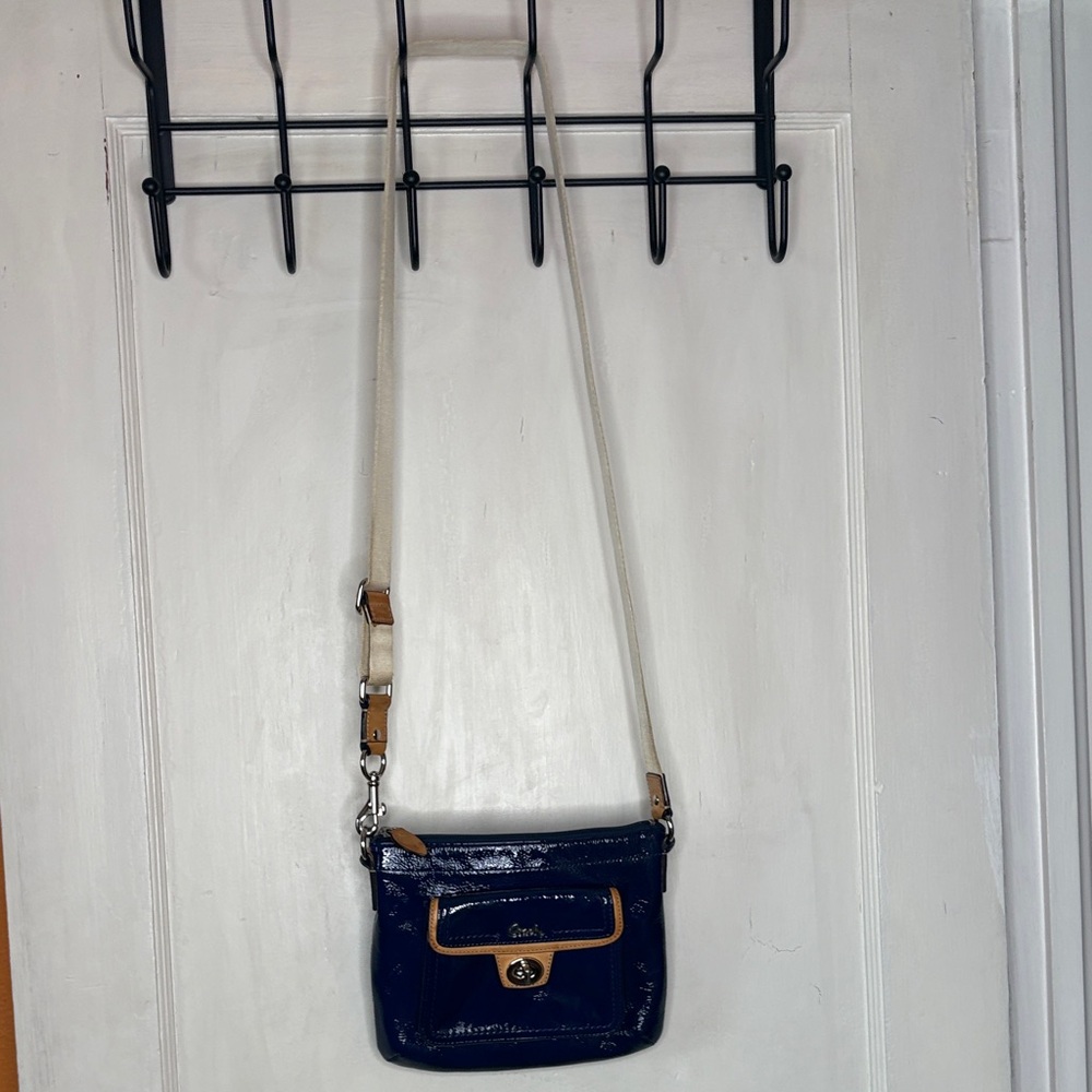 Coach Navy Blue Crossbody Bag